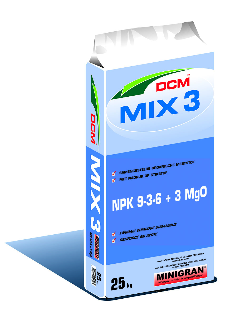 Nu tijd om DCM MIX 3 te strooien op uw gazon!!