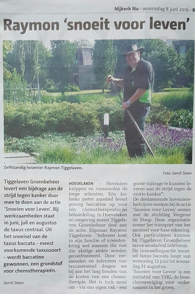 Artikel Nijkerk Nu.