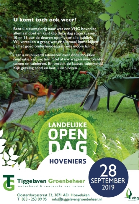 Open Dag Tiggelaven Groenbeheer 