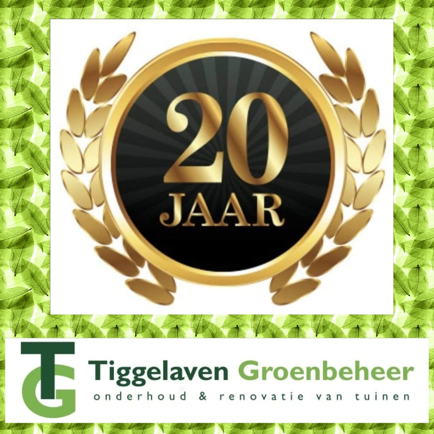 20 jarig jubileum!